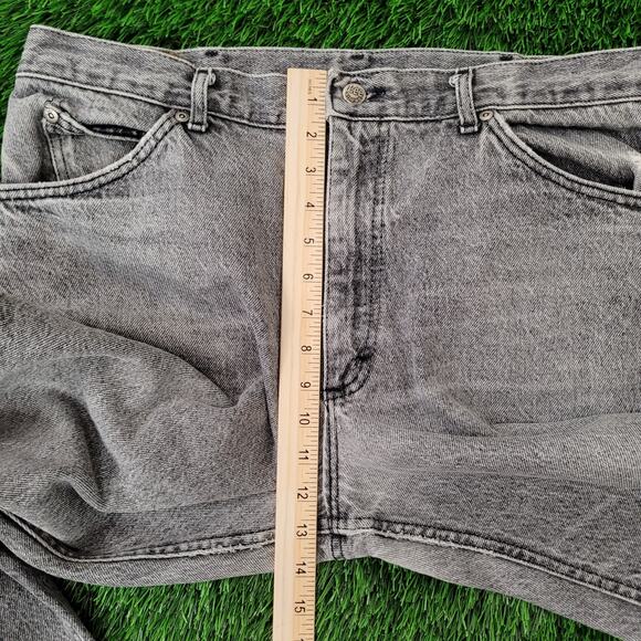Vintage 80s LEE Riders Straight Jeans 35x30 Union-Made USA - Picture 13 of 16